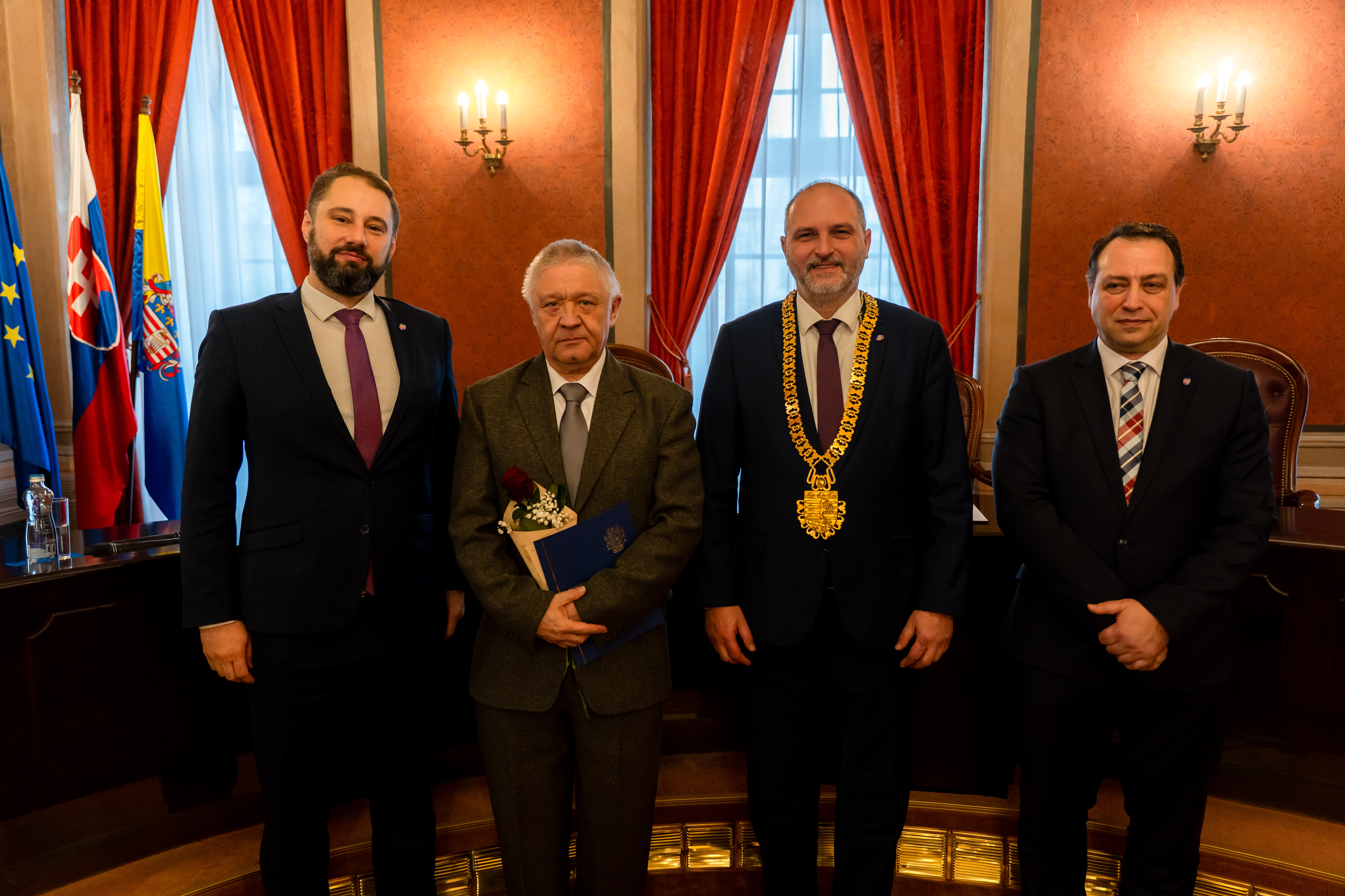 Novorocne prijatie jubilantov Magistratu mesta Kosice-79